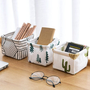 Foldable Sundries Storage basket Cosmetics