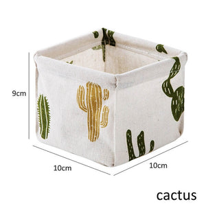 Foldable Sundries Storage basket Cosmetics