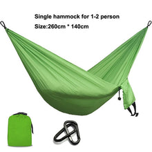 Load image into Gallery viewer, Camping Parachute Hamac Survival Garden Outdoor Furniture Leisure