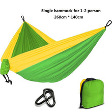 Load image into Gallery viewer, Camping Parachute Hamac Survival Garden Outdoor Furniture Leisure