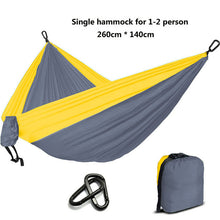 Load image into Gallery viewer, Camping Parachute Hamac Survival Garden Outdoor Furniture Leisure