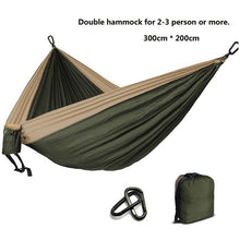 Load image into Gallery viewer, Camping Parachute Hamac Survival Garden Outdoor Furniture Leisure