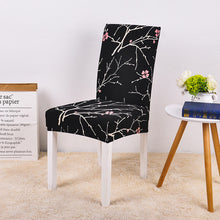 Load image into Gallery viewer, Chair Cover Stretch Elastic Dining Seatl Anti-dirty Removable