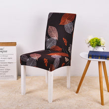 Load image into Gallery viewer, Chair Cover Stretch Elastic Dining Seatl Anti-dirty Removable