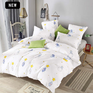 Housse de couette polystere cotton modern yellow bedroom