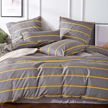 Load image into Gallery viewer, Housse de couette polystere cotton modern yellow bedroom