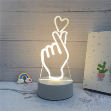 Load image into Gallery viewer, 3D LED Lamp Creative Night Lights Novelty For Home