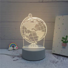 Load image into Gallery viewer, 3D LED Lamp Creative Night Lights Novelty For Home