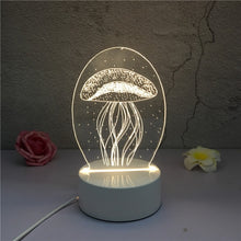 Load image into Gallery viewer, 3D LED Lamp Creative Night Lights Novelty For Home