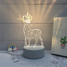 Load image into Gallery viewer, 3D LED Lamp Creative Night Lights Novelty For Home