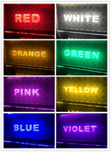 Load image into Gallery viewer, Custom LED Neon Light Signs On/Off Switch 8 Colors