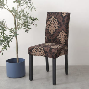 Cover Elastic Printing Dining Chair Slipcover Modern Removable Anti-dirty