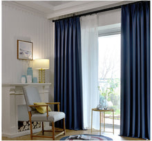 Load image into Gallery viewer, Modern Blackout Curtains For Window   Drapes For Living Room The Bedroom Blinds