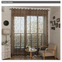 Load image into Gallery viewer, Modern Window Sheer Curtain Panels