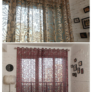 Modern Window Sheer Curtain Panels