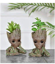 Load image into Gallery viewer, Flower Pot Baby Groot Flowerpot Planter Action Figures Tree Man Model Toy For Kids