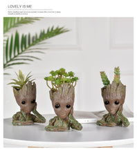 Load image into Gallery viewer, Flower Pot Baby Groot Flowerpot Planter Action Figures Tree Man Model Toy For Kids