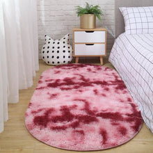 Load image into Gallery viewer, Tapis oval bedside carpet bedroom