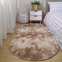 Load image into Gallery viewer, Tapis oval bedside carpet bedroom