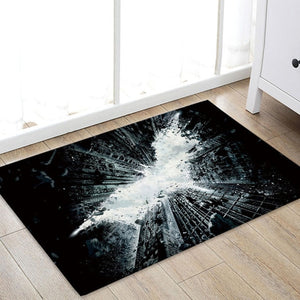 1pcs 40x60cm Marvel The Avengers Plush Carpet Iron Man Captain America Batman Rug Cotton