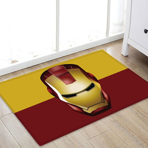 1pcs 40x60cm Marvel The Avengers Plush Carpet Iron Man Captain America Batman Rug Cotton