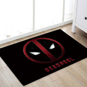 1pcs 40x60cm Marvel The Avengers Plush Carpet Iron Man Captain America Batman Rug Cotton