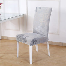 Load image into Gallery viewer, Chair Cover Stretch Elastic Dining Seatl Anti-dirty Removable