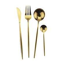 Load image into Gallery viewer, Ménagéres black silverware set Kitchen