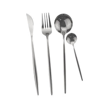 Load image into Gallery viewer, Ménagéres black silverware set Kitchen