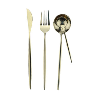 Ménagéres black silverware set Kitchen