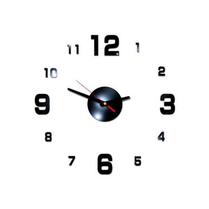 Wall Clock Design Stickers Living room Decorative House Clock