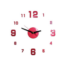 Load image into Gallery viewer, Wall Clock Design Stickers Living room Decorative House Clock