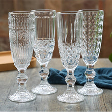 Load image into Gallery viewer, Crystal Glass  Champagne Flutes Glasses Wine Whiskey Glass Goblet Party