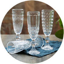 Load image into Gallery viewer, Crystal Glass  Champagne Flutes Glasses Wine Whiskey Glass Goblet Party