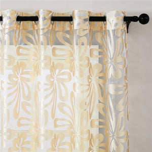 Modern Window Sheer Curtain Panels