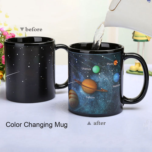 Tasse café en ceramic gift star solar