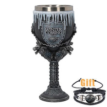 Load image into Gallery viewer, Game of Thrones Mug Goblet Stainless Steel Resin 3D