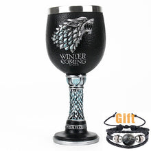 Load image into Gallery viewer, Game of Thrones Mug Goblet Stainless Steel Resin 3D