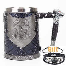 Load image into Gallery viewer, Game of Thrones Mug Goblet Stainless Steel Resin 3D