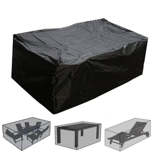 Rain Cover Waterproof Oxford Wicker Sofa Protection Set Garden