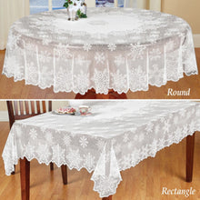 Load image into Gallery viewer, 1 pc Round/Rectangle nappe à manger Table couverture tissu maison