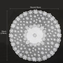 Load image into Gallery viewer, 1 pc Round/Rectangle nappe à manger Table couverture tissu maison