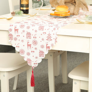 chemin de Table imprimé gland nappe napperon