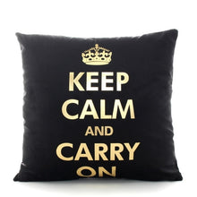 Load image into Gallery viewer, Black Golden Coussin Decorative