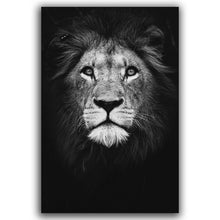 Load image into Gallery viewer, Canvas Animal Wall Art Lion  Posters and Prints Wall Pictures for Living Room Decoration Home