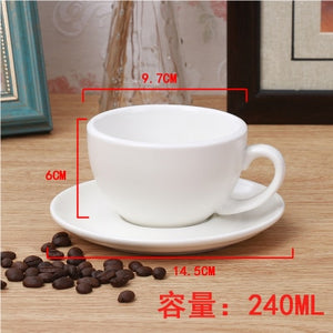 Tasse café cappuccino coffe european style