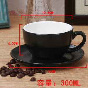 Tasse café cappuccino coffe european style