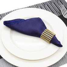 Load image into Gallery viewer, 1pcs 30cm Table Napkin  Square Satin Fabric Pocket Handkerchief