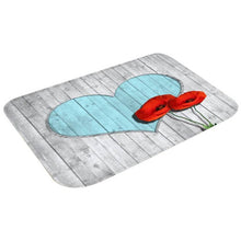 Load image into Gallery viewer, Modern Printed Flannel Area Rug 3D HOME Letter Printed Room