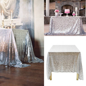 Sequin Table cloth Glitter Round & Rectangular  For Decoration